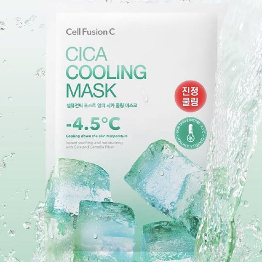 Cell Fusion C Cica Cooling Mask 27g x 5pcs