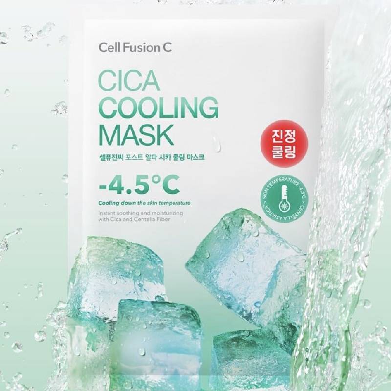 Cell Fusion C Cica Cooling Mask 27g x 5pcs