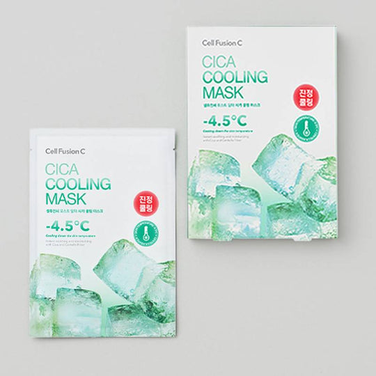 Cell Fusion C Cica Cooling Mask 27g x 5pcs