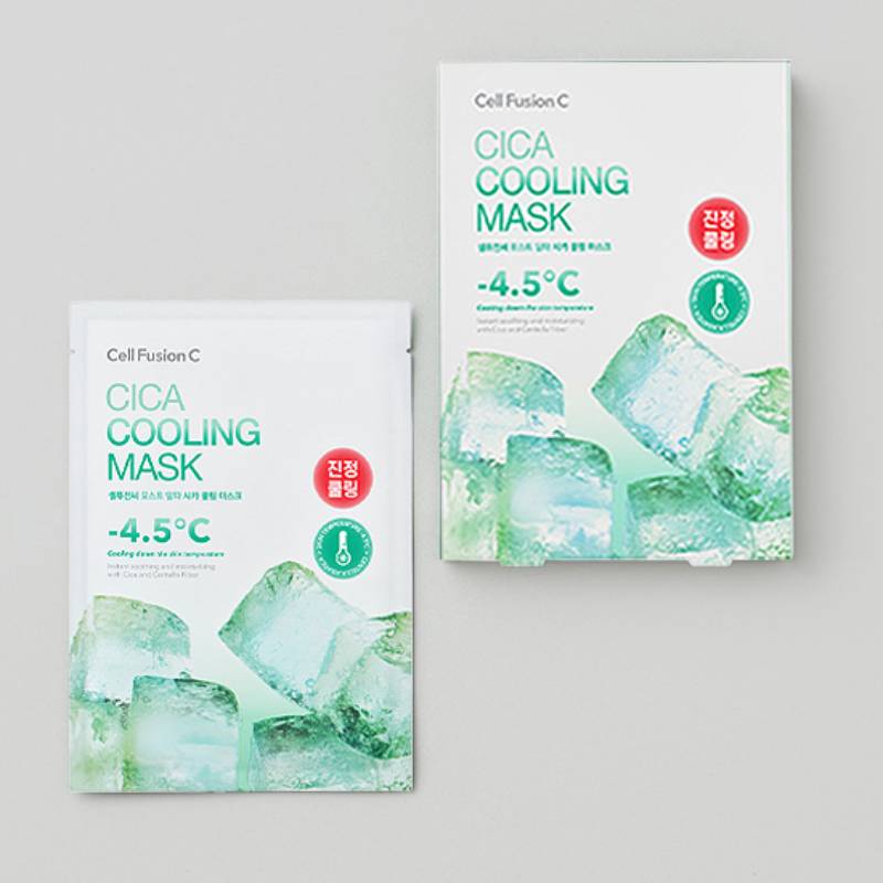 Cell Fusion C Cica Cooling Mask 27g x 5pcs