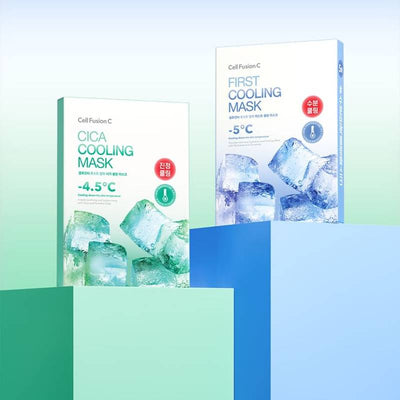 Cell Fusion C Cica Cooling Mask 27g x 5pcs