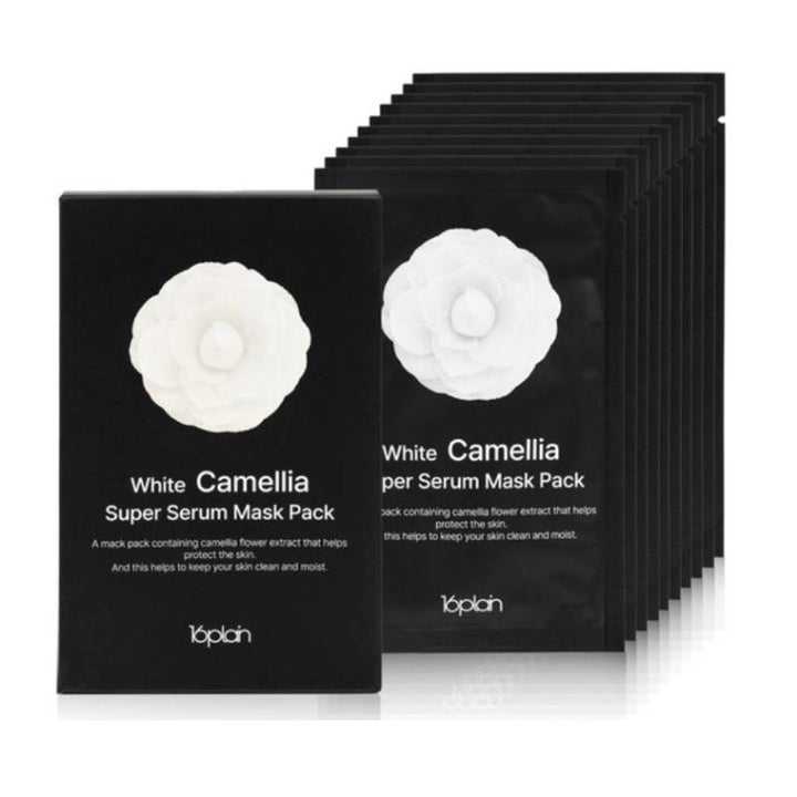 16plain ホワイトカメリアスーパーセラムマスク 25ml x 10枚 – LMCHING