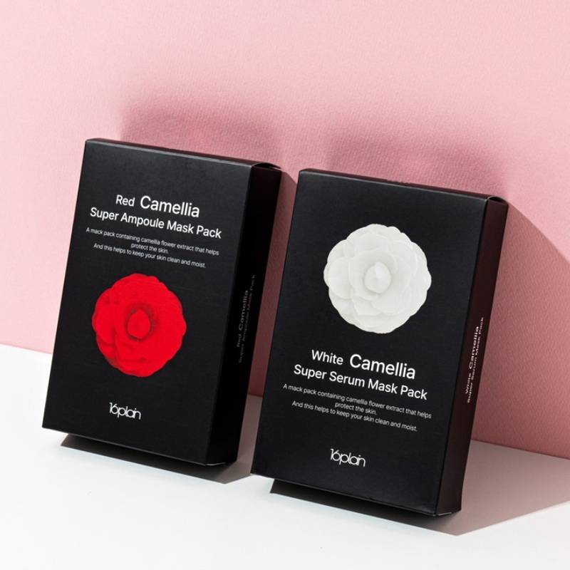 16plain Red Camellia Super Serum Mask 25ml x 10pcs