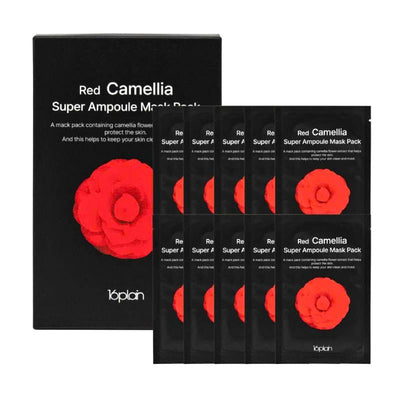 16plain Red Camellia Super Serum Mask 25ml x 10pcs