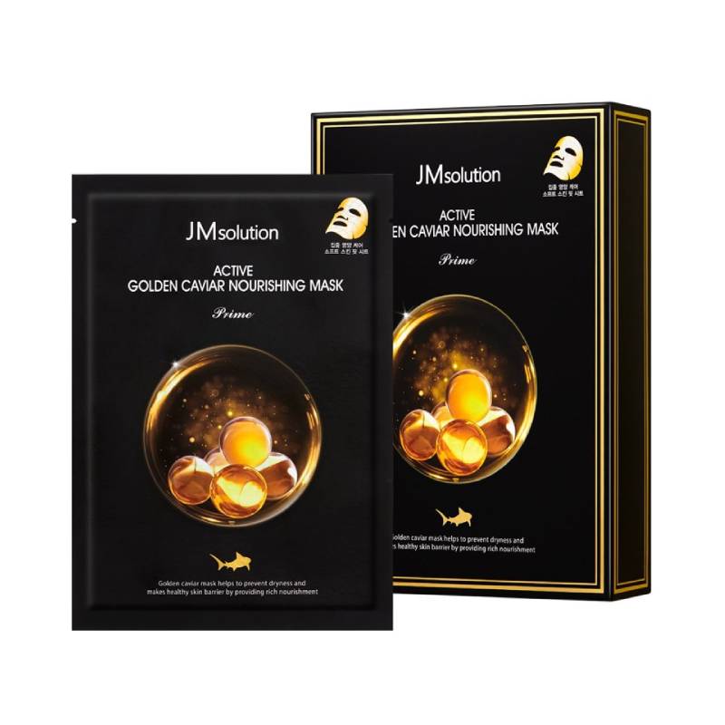 JMsolution Active Golden Caviar Nourishing Mask Prime 30ml x 10pcs