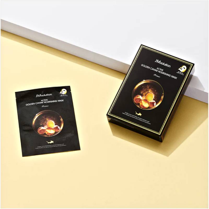 JMsolution Active Golden Caviar Nourishing Mask Prime 30ml x 10pcs