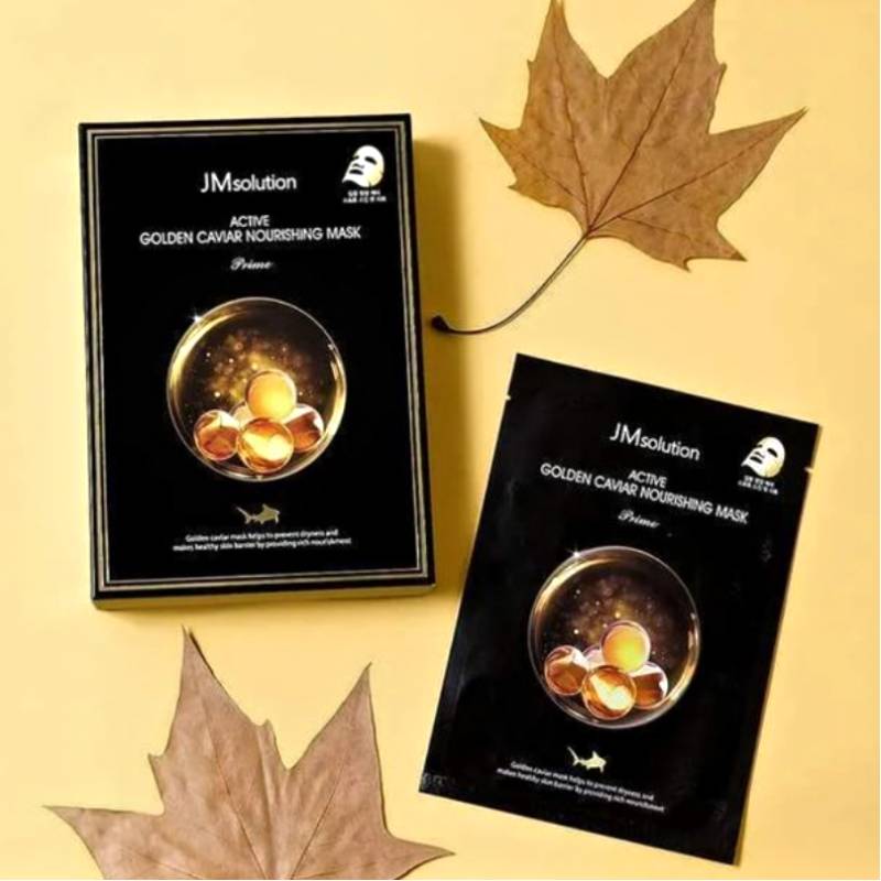 JMsolution Active Golden Caviar Nourishing Mask Prime 30ml x 10pcs
