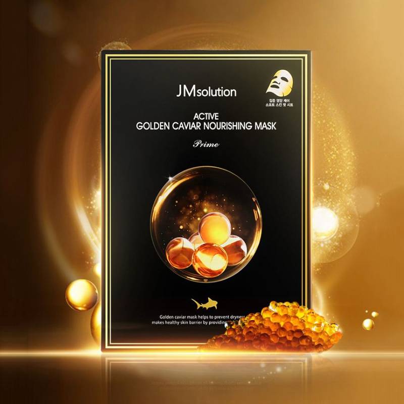 JMsolution Active Golden Caviar Nourishing Mask Prime 30ml x 10pcs