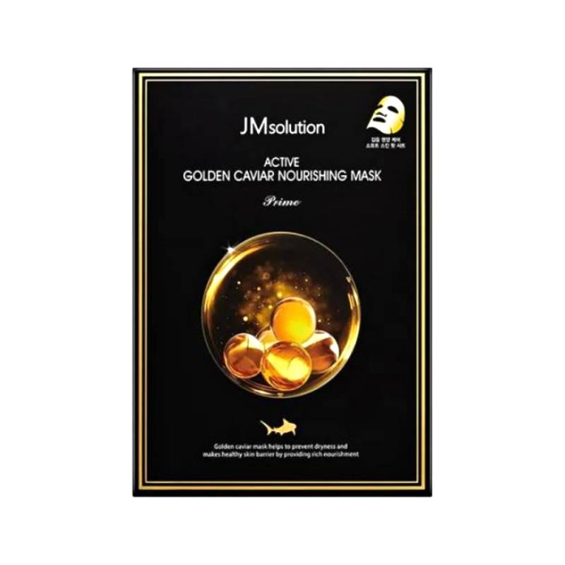 JMsolution Active Golden Caviar Nourishing Mask Prime 30ml x 10pcs