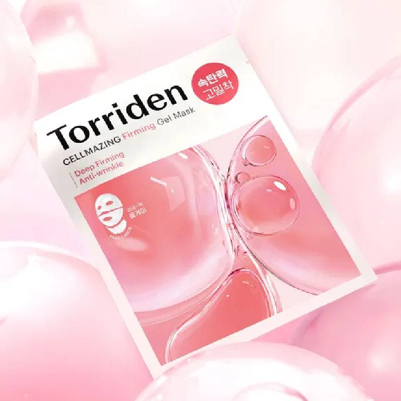 Torriden セルメイジング ファーミング ジェルマスク 45g x 4枚