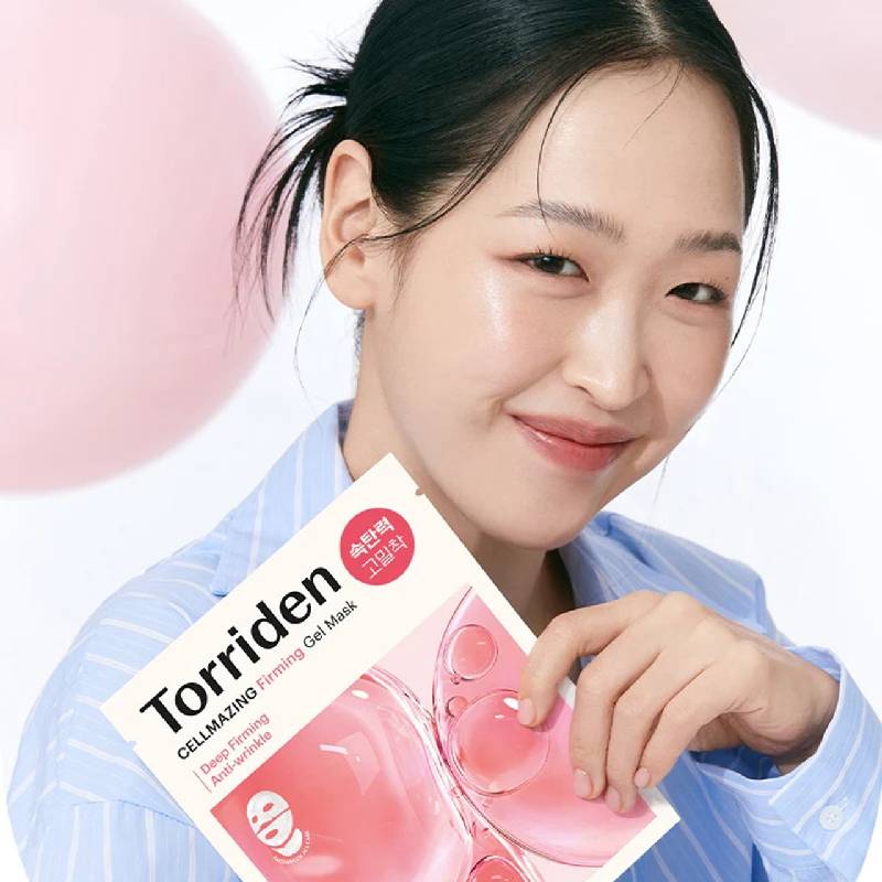 Torriden セルメイジング ファーミング ジェルマスク 45g x 4枚