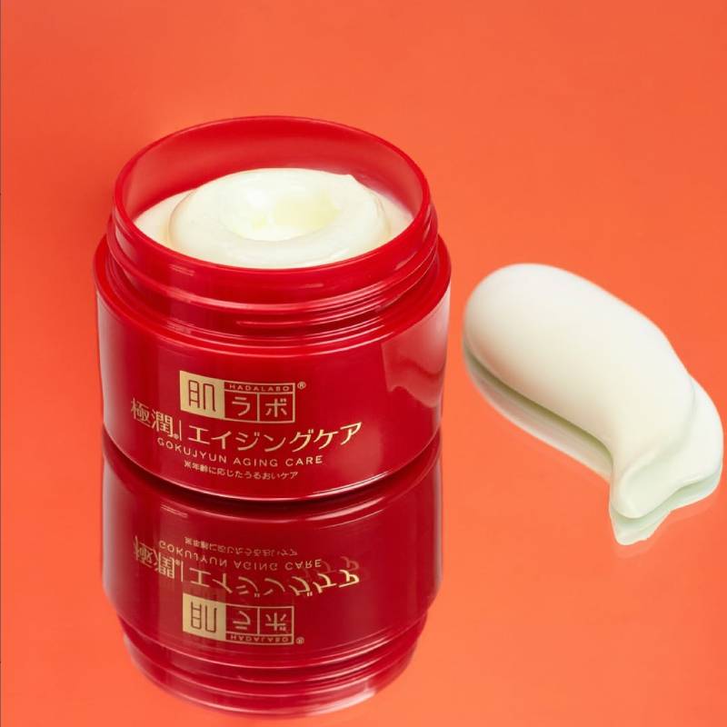 Hada Labo ครีมบำรุงผิวลดเลือนริ้วรอย Gokujyun 50 กรัม