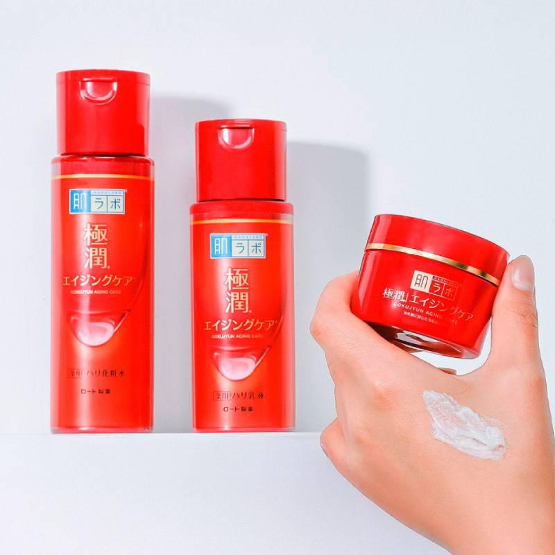 Hada Labo ครีมบำรุงผิวลดเลือนริ้วรอย Gokujyun 50 กรัม