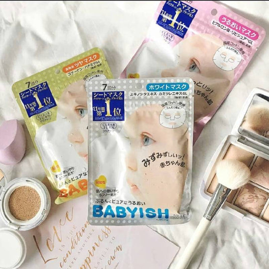 KOSE Clear Turn Babyish Moisturising Mask 50pcs/560ml