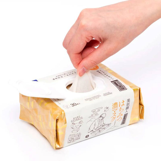 KOSE Clear Turn Bihada-Syokunin Beautiful Skin Artisan Honey Mask 30pcs/319ml