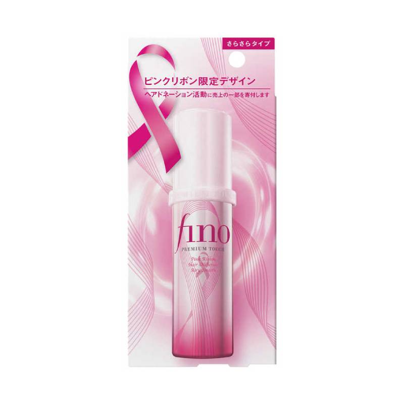 SHISEIDO Fino ออยล์เซรั่มบำรุงผม Premium Touch Pink Ribbon Hair Oil Serum Airy Smooth 70 มล.