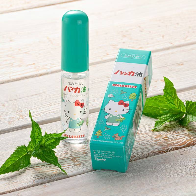 Kitami Hakka Tsusho Peppermint Oil Spray 11.5ml