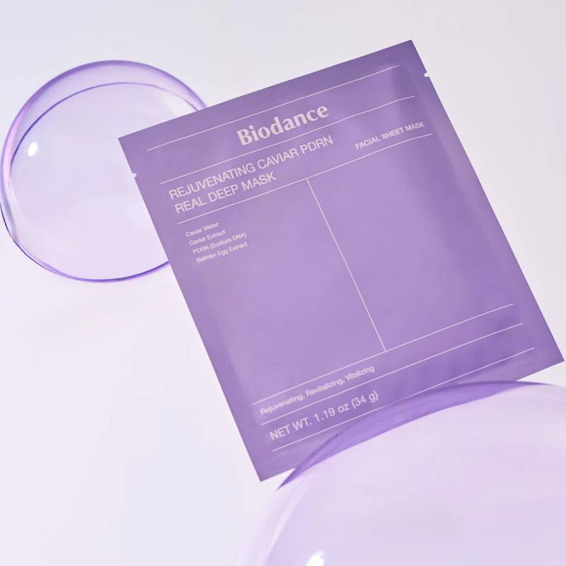 Biodance Rejuvenating Caviar PDRN Real Deep Mask 34g x 4pcs