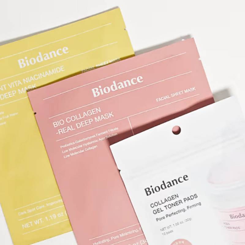 Biodance Glow Duo Set (Deep Mask 34g x 6 + Toner Pads 10pcs/30g)