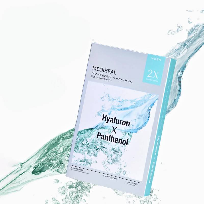 MEDIHEAL Derma Synergy Wrapping Mask Moisture Care 25ml x 4pcs
