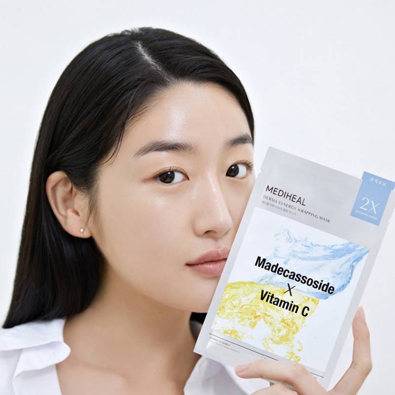 MEDIHEAL Derma Synergy Wrapping Mask Toning Care 25ml x 4pcs