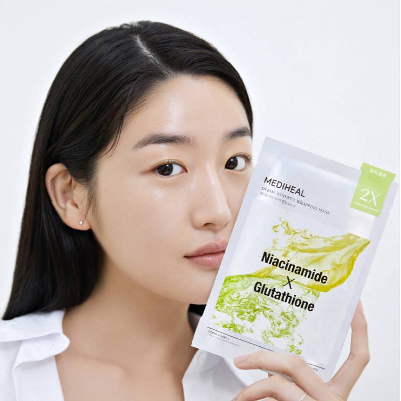 MEDIHEAL Derma Synergy Wrapping Mask Blemish Care 25ml x 4pcs