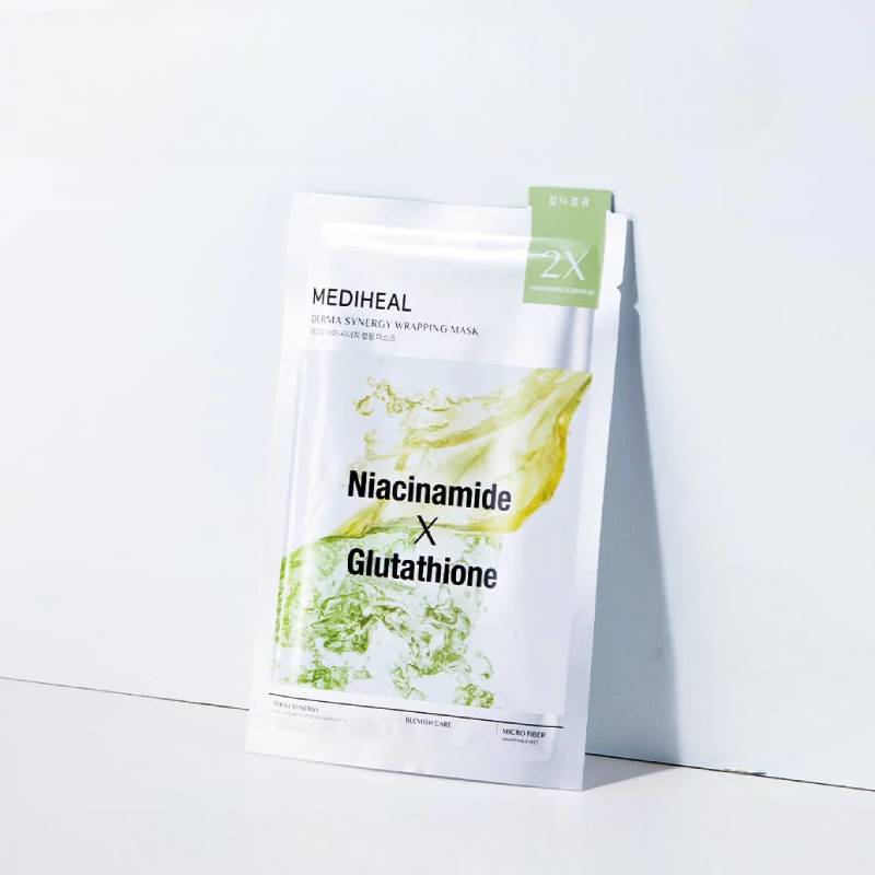 MEDIHEAL Derma Synergy Wrapping Mask Blemish Care 25ml x 4pcs