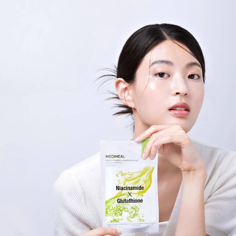 MEDIHEAL Derma Synergy Wrapping Mask Blemish Care 25ml x 4pcs