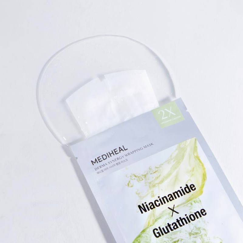 MEDIHEAL Derma Synergy Wrapping Mask Blemish Care 25ml x 4pcs