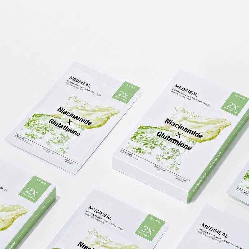 MEDIHEAL Derma Synergy Wrapping Mask Blemish Care 25ml x 4pcs