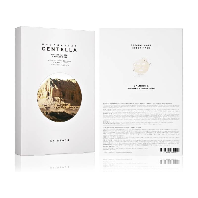 SKIN1004 Madagascar Centella Watergel Sheet Ampoule Mask 25ml x 5pcs