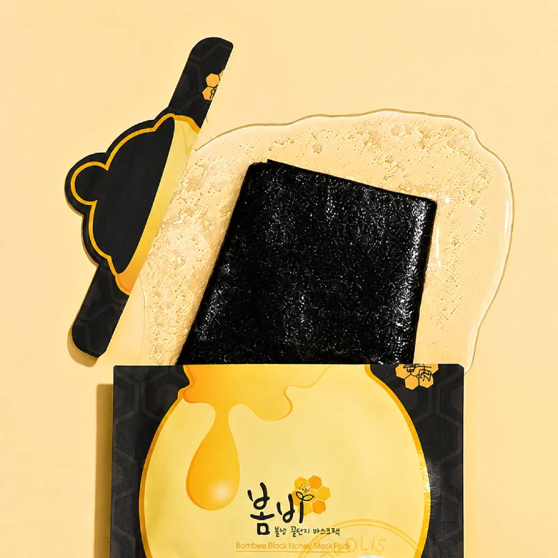 papa recipe Bombee Black Honey Mask 25g x 10pcs