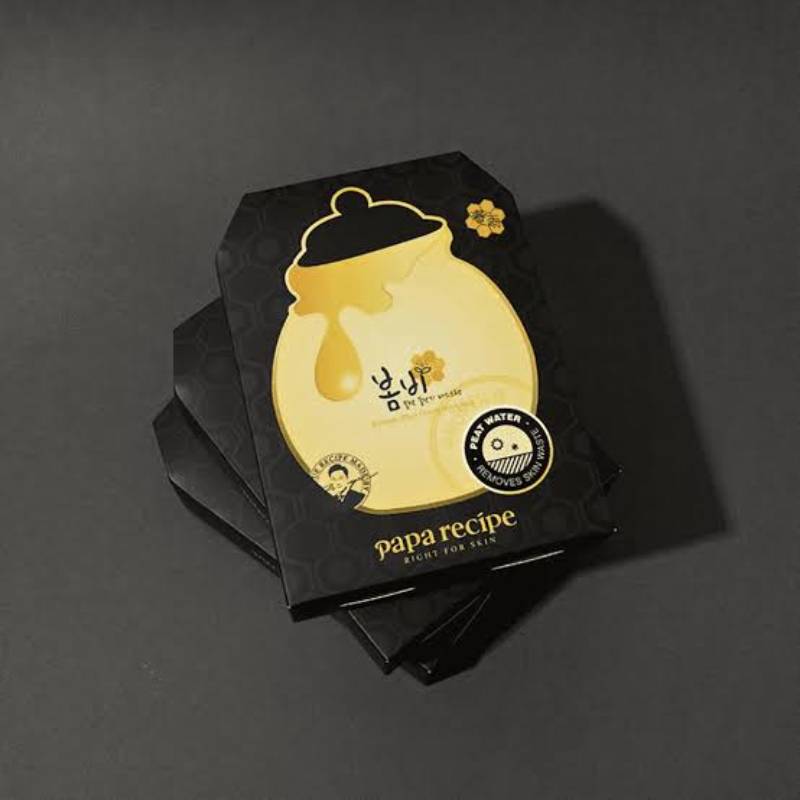 papa recipe Bombee Black Honey Mask 25g x 10pcs