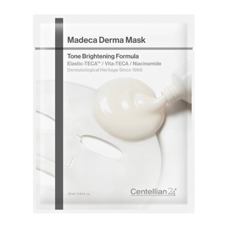 CENTELLIAN 24+ Madeca Derma Mask Tone Brightening Formula 25ml x 10pcs