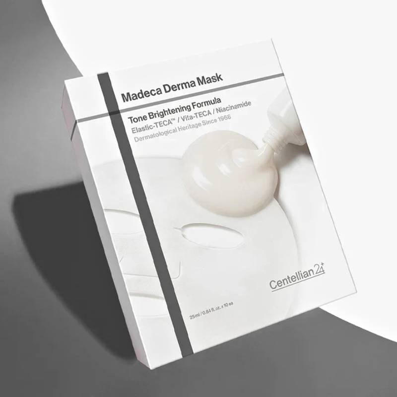CENTELLIAN 24+ Madeca Derma Mask Tone Brightening Formula 25ml x 10pcs