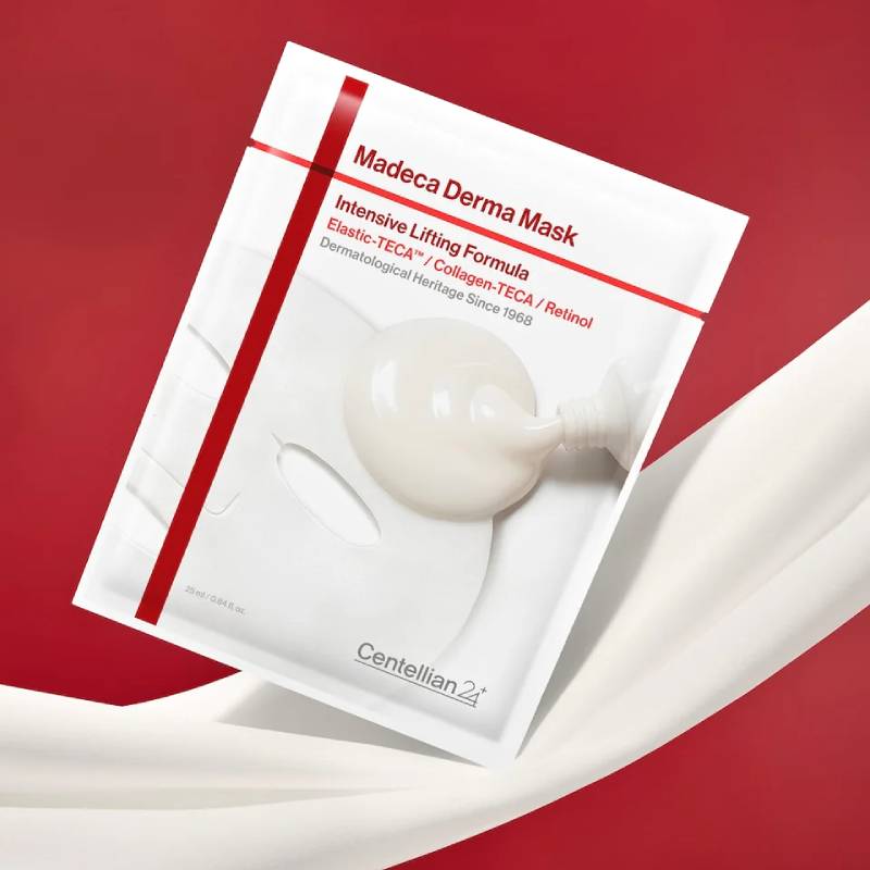 CENTELLIAN 24+ Madeca Derma Mask Intensive Lifting Formula 25ml x 10pcs