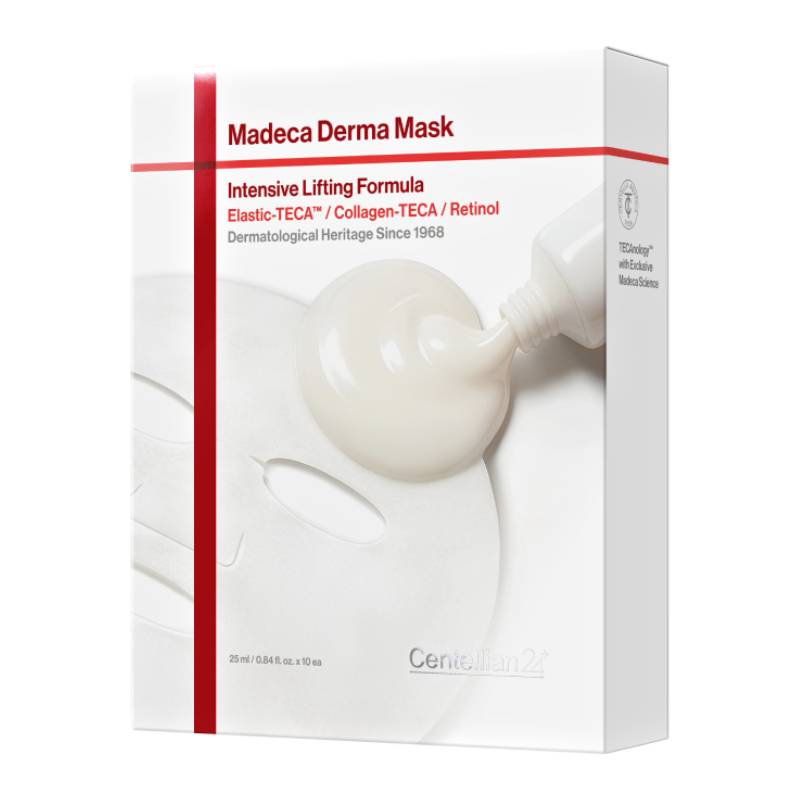 CENTELLIAN 24+ Madeca Derma Mask Intensive Lifting Formula 25ml x 10pcs