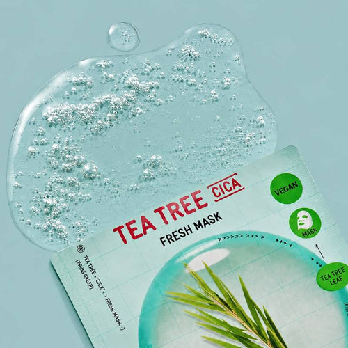 BRING GREEN Tea Tree Cica Fresh Mask 20g x 10pcs