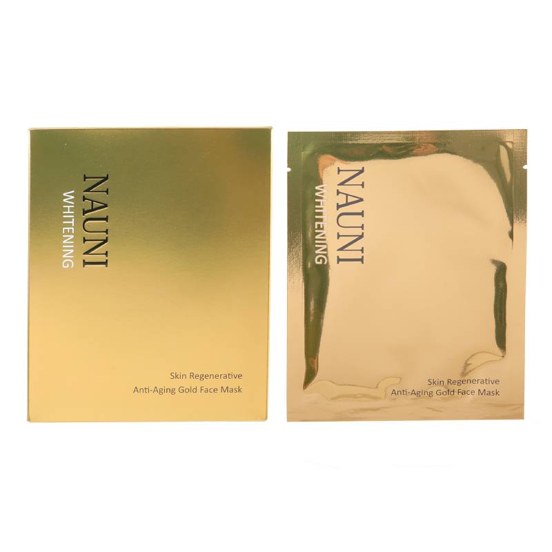 NAUNI Whitening Skin Regenerative Anti-Aging Gold Face Mask 30ml x 10pcs