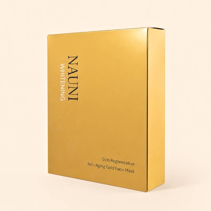 NAUNI Whitening Skin Regenerative Anti-Aging Gold Face Mask 30ml x 10pcs
