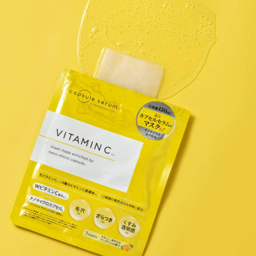 Capsule Serum Vitamin C Mask 7pcs/150ml