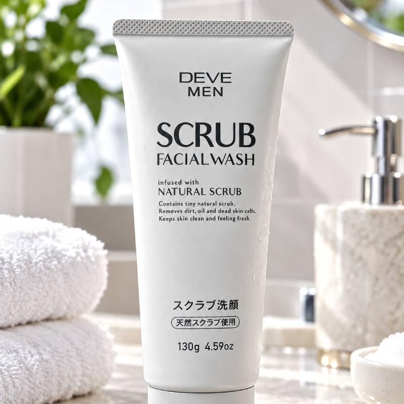 KUMANO COSME Devé Men Scrub Facial Wash 130g
