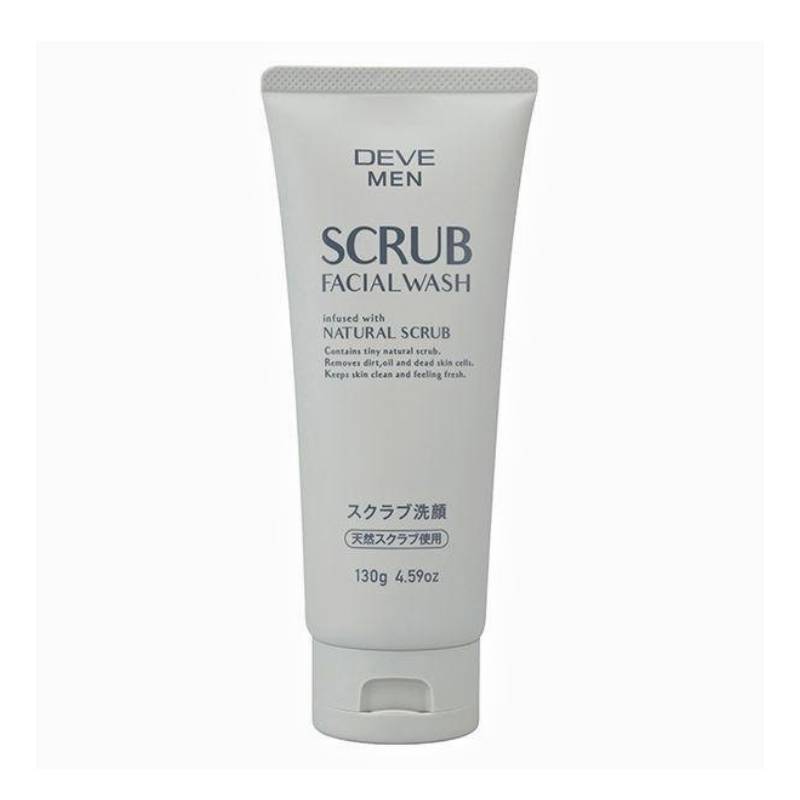 KUMANO COSME Devé Men Scrub Facial Wash 130g