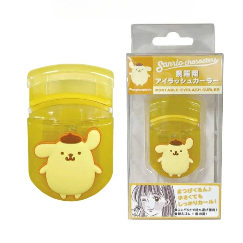 Sanrio Pompompurin Portable Eyelash Curler (Yellow) 1pc