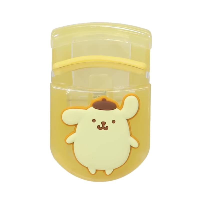 Sanrio Pompompurin Portable Eyelash Curler (Yellow) 1pc