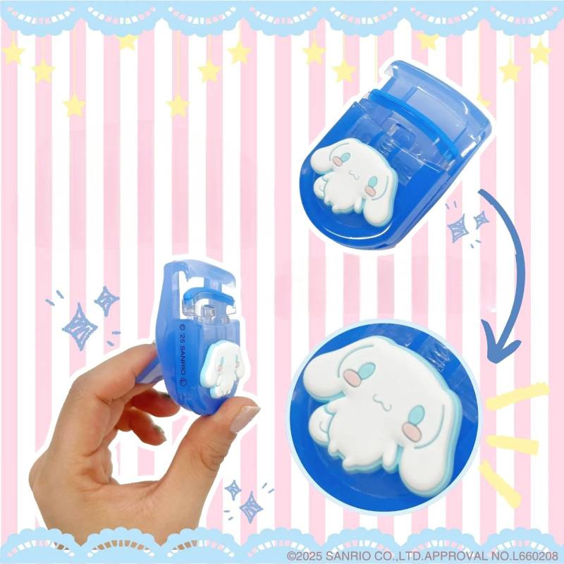 Sanrio Pompompurin Portable Eyelash Curler (Yellow) 1pc