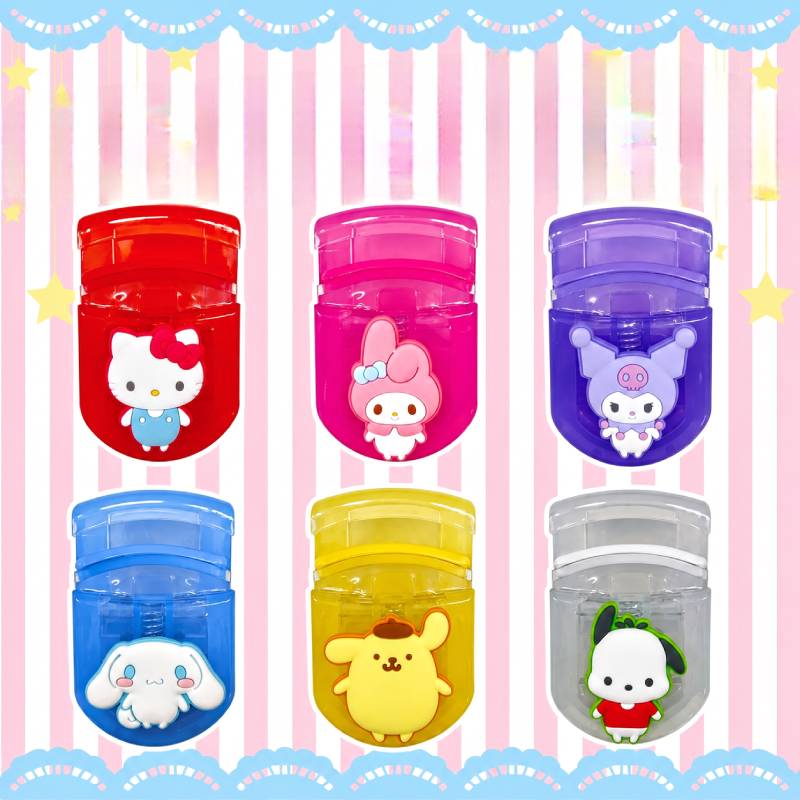 Sanrio Pompompurin Portable Eyelash Curler (Yellow) 1pc