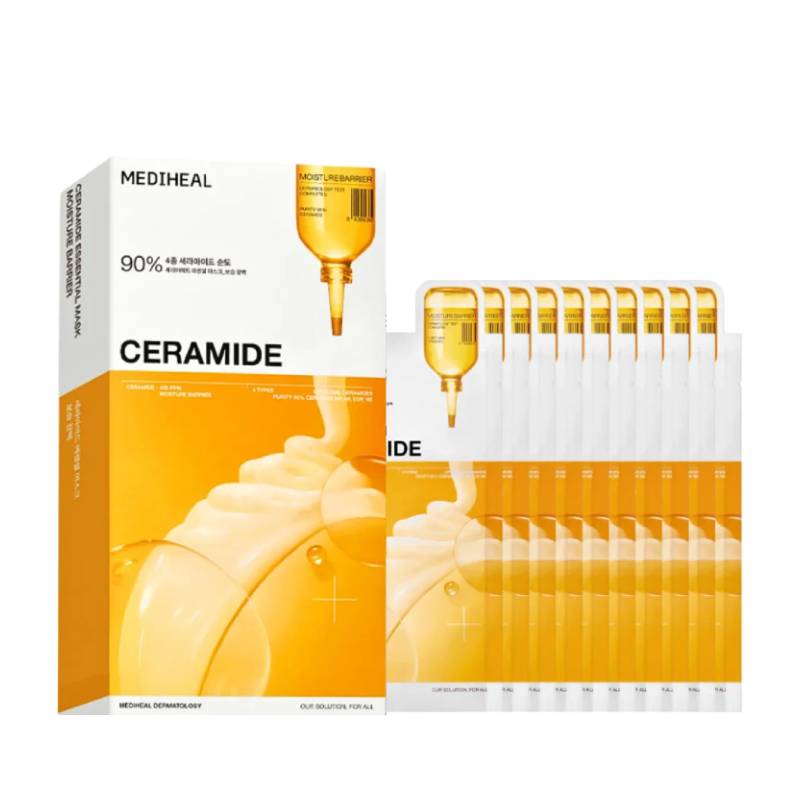 MEDIHEAL Ceramide Essential Mask Moisturizing Barrier 24ml x 10