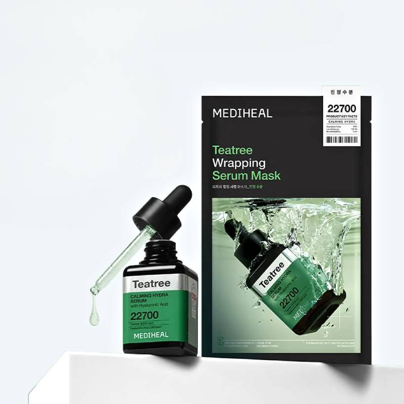 MEDIHEAL Tea Tree Wrapping Serum Mask 25ml x 10