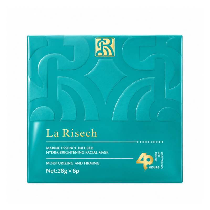 La Risech Marine Essence Infused Hydra-Brightening Facial Mask 28g x 6